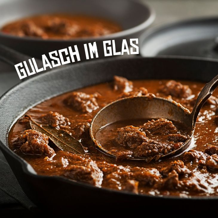 Gulasch im Glas