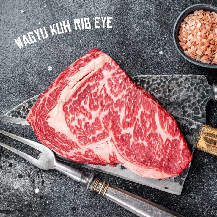 Rib-Eye-Steak "Wagyu-Kuh"